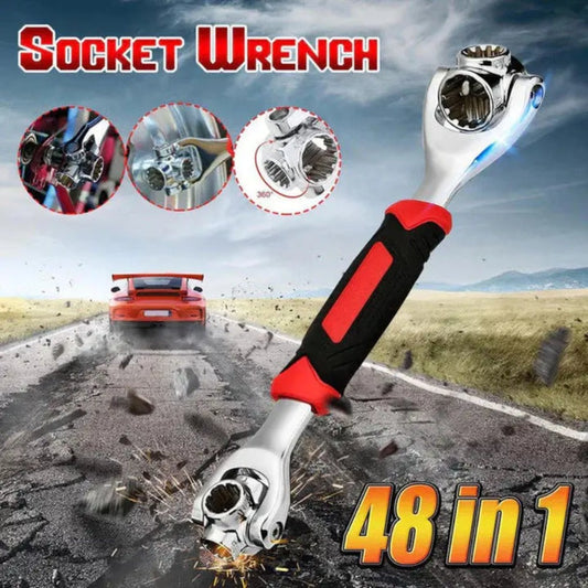 Eleviks™ Universal Wrench 48 in 1 Socket